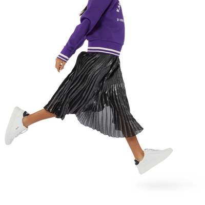 Sweat-shirt avec imprim&eacute; plac&eacute; KARL LAGERFELD KIDS FILLE