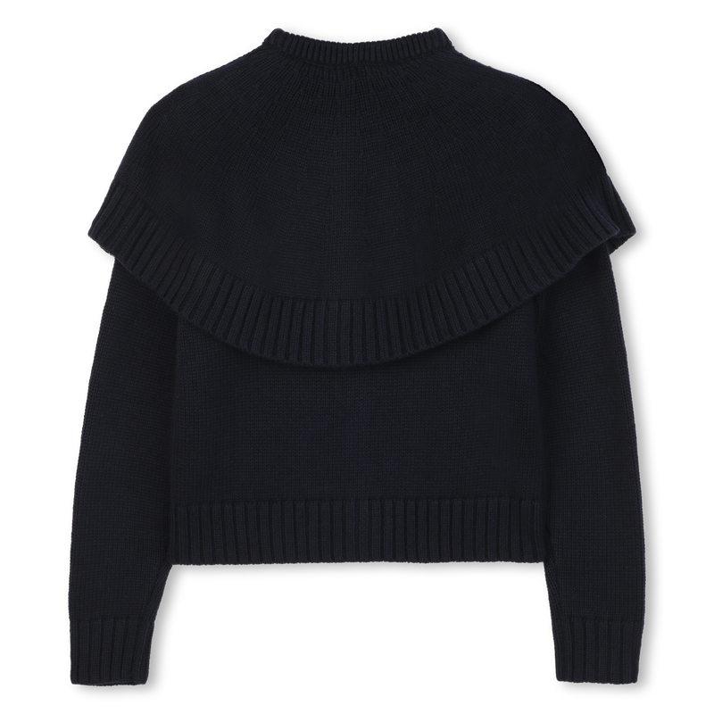 Cardigan cape en tricot CHLOE 
                    FILLE
