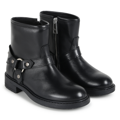 Bottines  en cuir de vachette ZADIG & VOLTAIRE FILLE