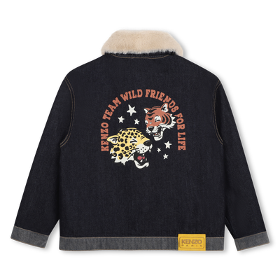 Veste en denim KENZO KIDS FILLE