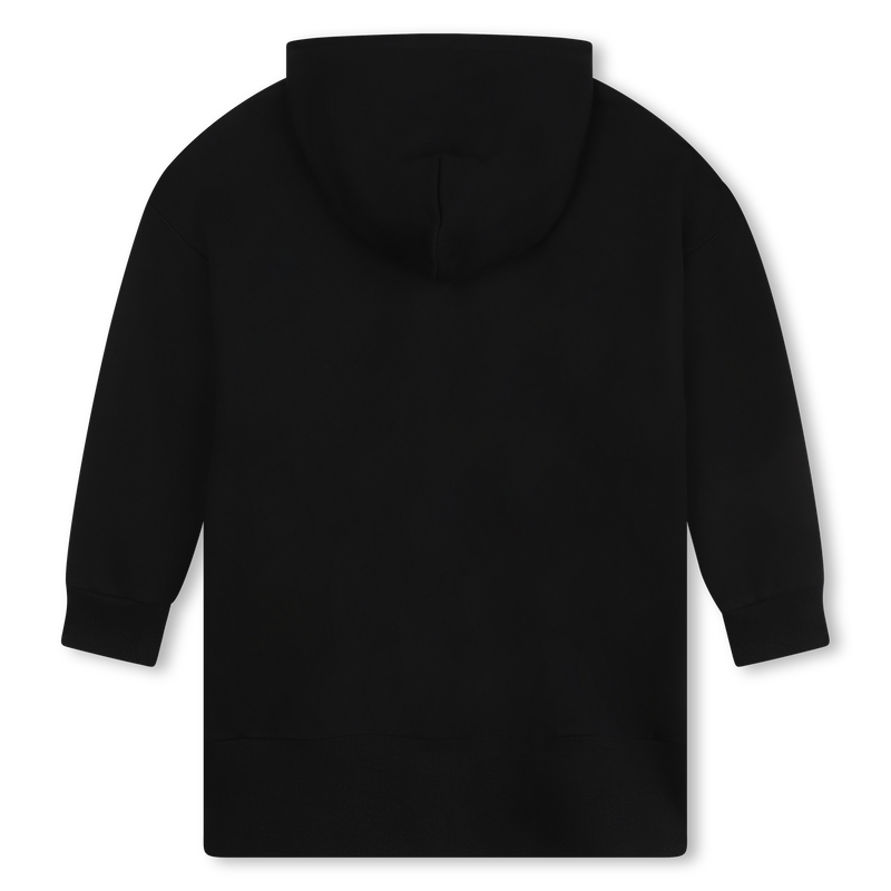 Robe à capuche en molleton DKNY 
                    FILLE