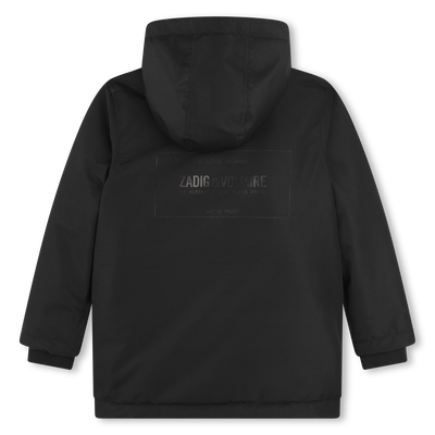 Parka déperlante à capuche ZADIG & VOLTAIRE GARCON