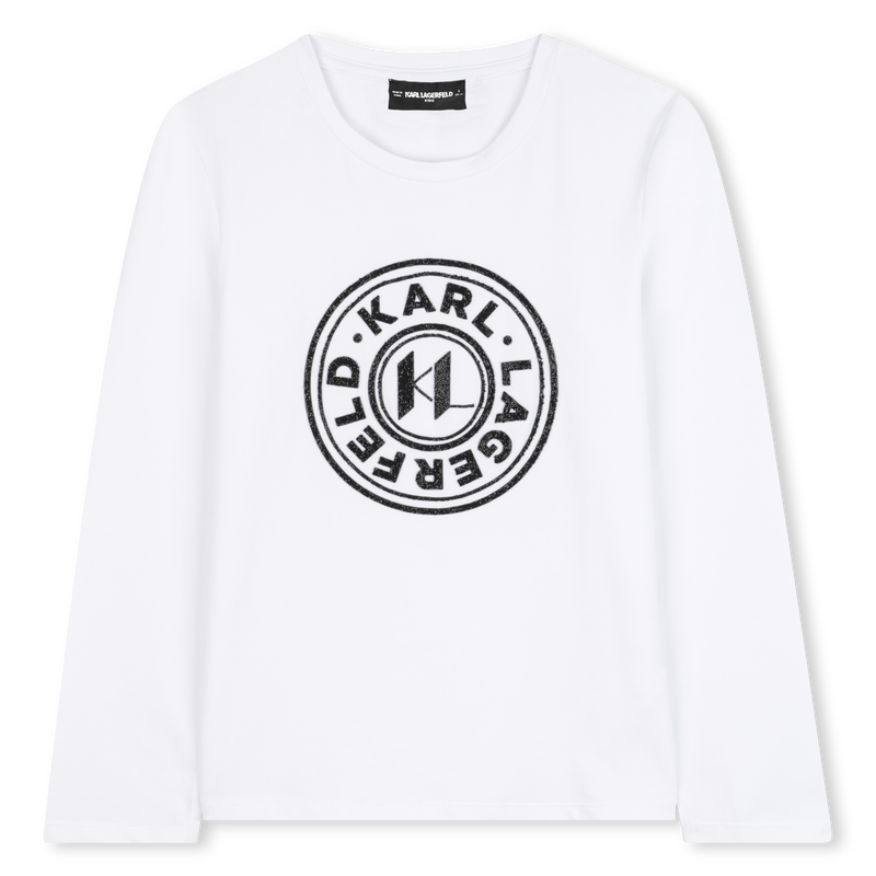 T-shirt à manches longues KARL LAGERFELD KIDS 
                    FILLE