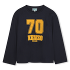 Tee-shirt &agrave; manches longues larges KENZO KIDS 
                    GARCON