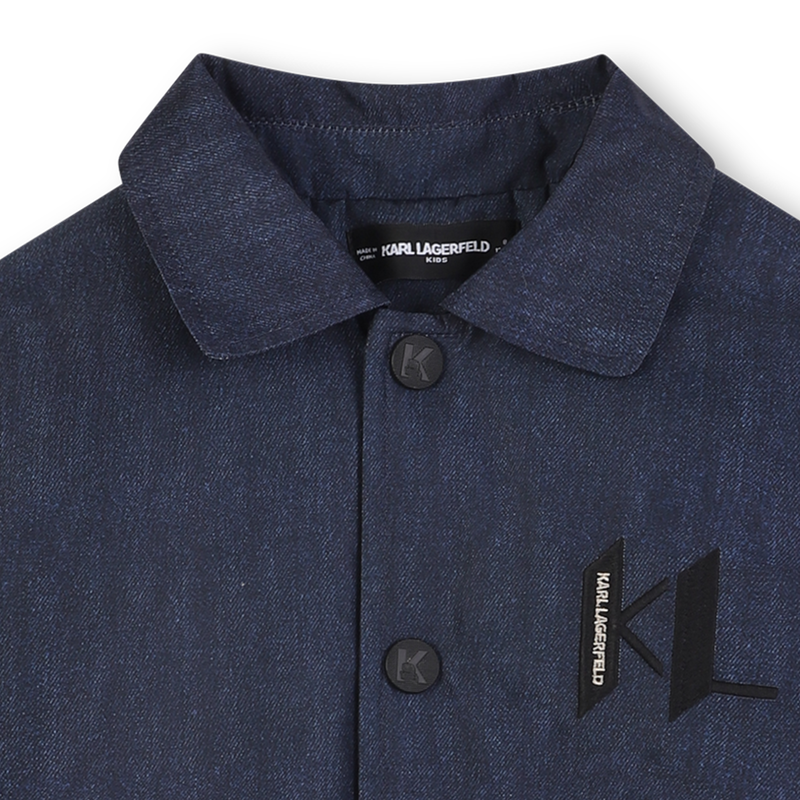 Bomber en polyester KARL LAGERFELD KIDS 
                    GARCON