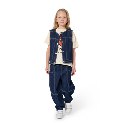 TEE-SHIRT MANCHES COURTES KENZO KIDS UNISEXE