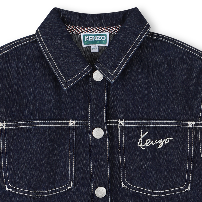 Veste en denim KENZO KIDS 
                    FILLE