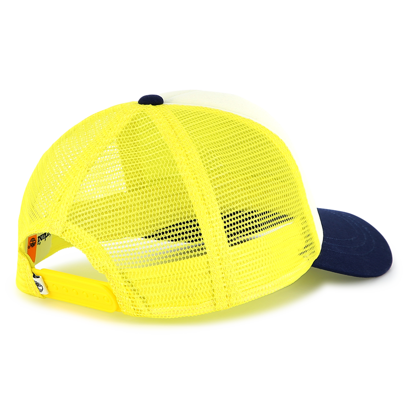 Casquette tricolore bimatière TIMBERLAND 
                    GARCON