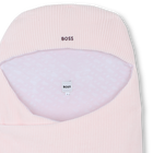 Nid d'ange en velours ray&eacute; BOSS 
                    UNISEXE