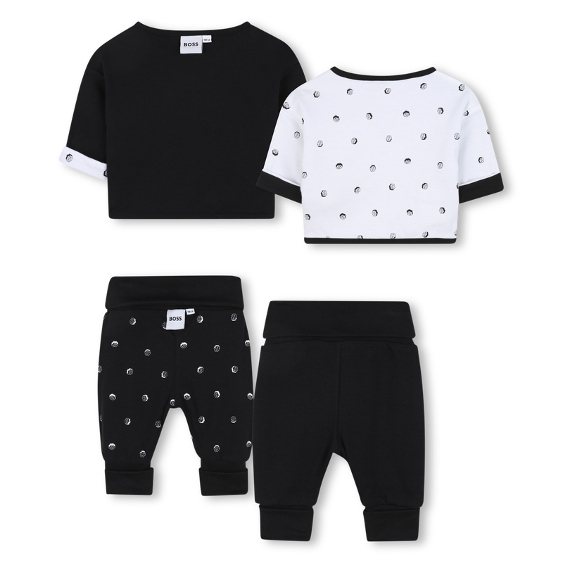 Ensemble sweat-shirt et pantalon BOSS 
                    GARCON