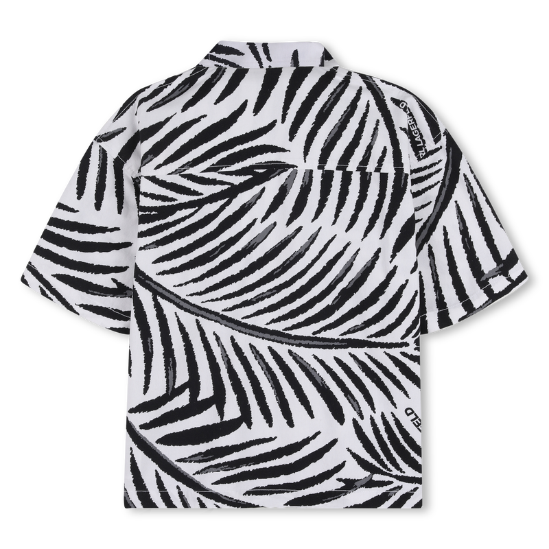 CHEMISE MANCHES COURTES KARL LAGERFELD KIDS 
                        GARCON