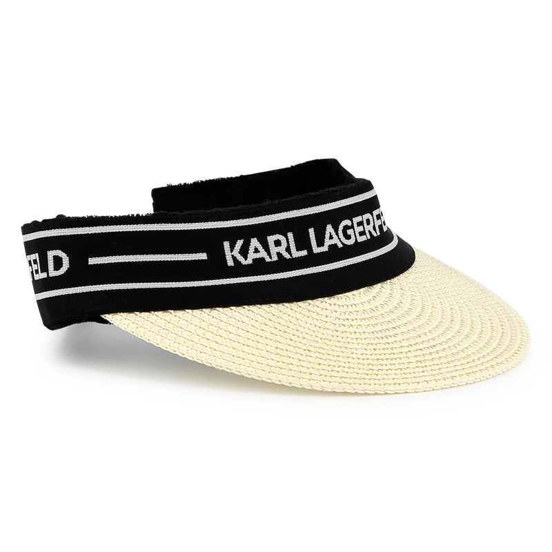 Visière élastiquée KARL LAGERFELD KIDS 
                    FILLE