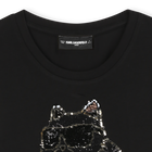 T-shirt &agrave; manches courtes KARL LAGERFELD KIDS 
                    FILLE