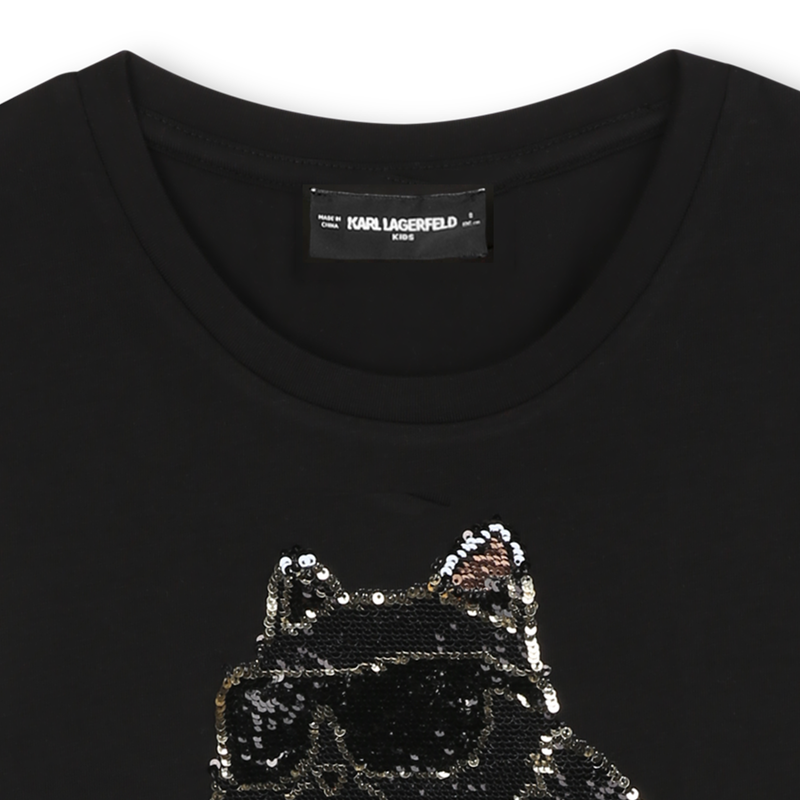 T-shirt &agrave; manches courtes KARL LAGERFELD KIDS 
                        FILLE