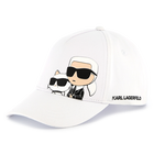 Casquette imprim&eacute;e r&eacute;glable KARL LAGERFELD KIDS 
                    FILLE