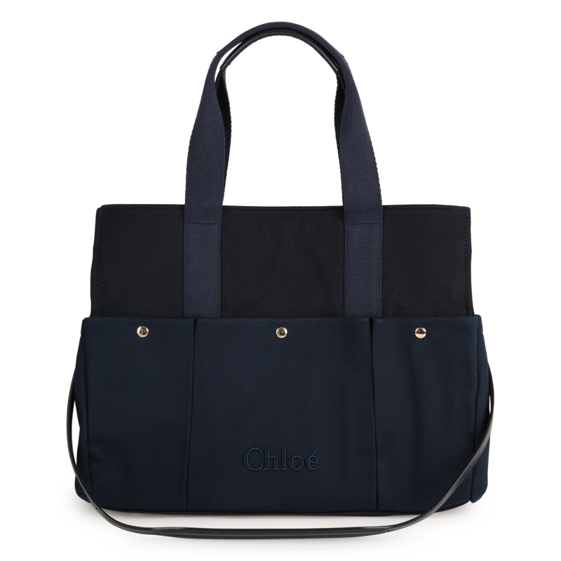 Sac à langer bi-matière CHLOE 
                        FILLE