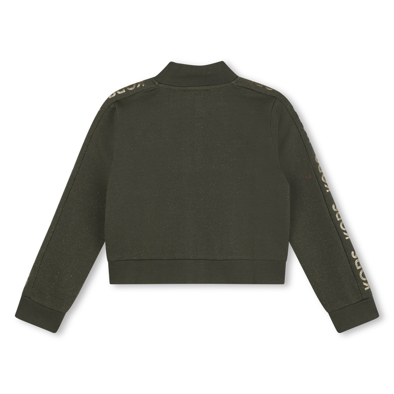 Cardigan molletonné pailleté MICHAEL KORS 
                    FILLE