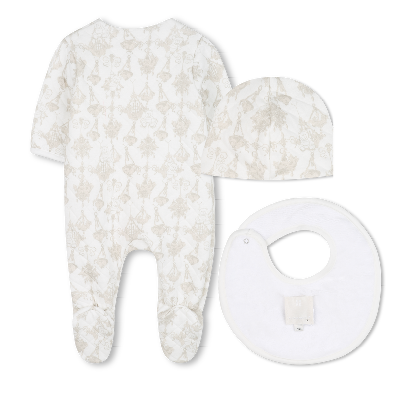 Ensemble pyjama, bonnet et bavoir GIVENCHY 
                    UNISEXE