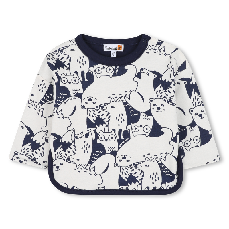 T-shirt pression et pantalon TIMBERLAND 
                    GARCON