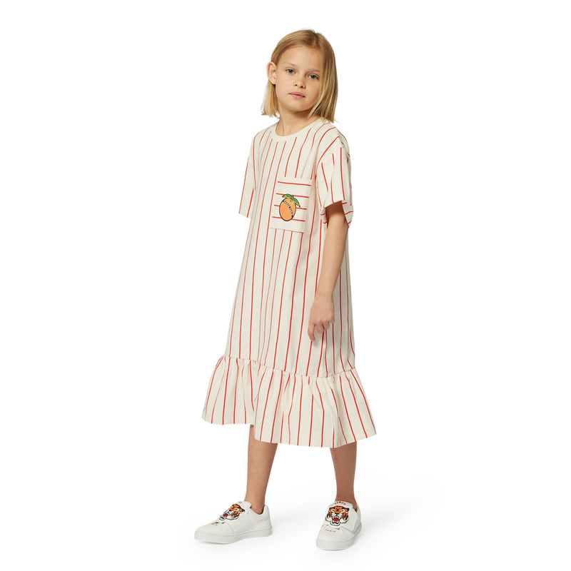 Robe en coton imprimé KENZO KIDS 
                    FILLE