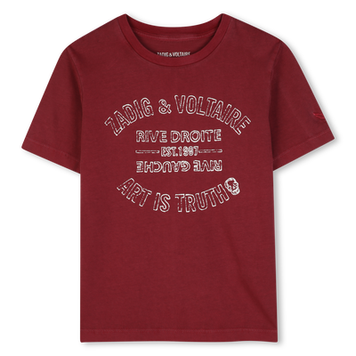 Tee-shirt manches courtes ZADIG & VOLTAIRE UNISEXE