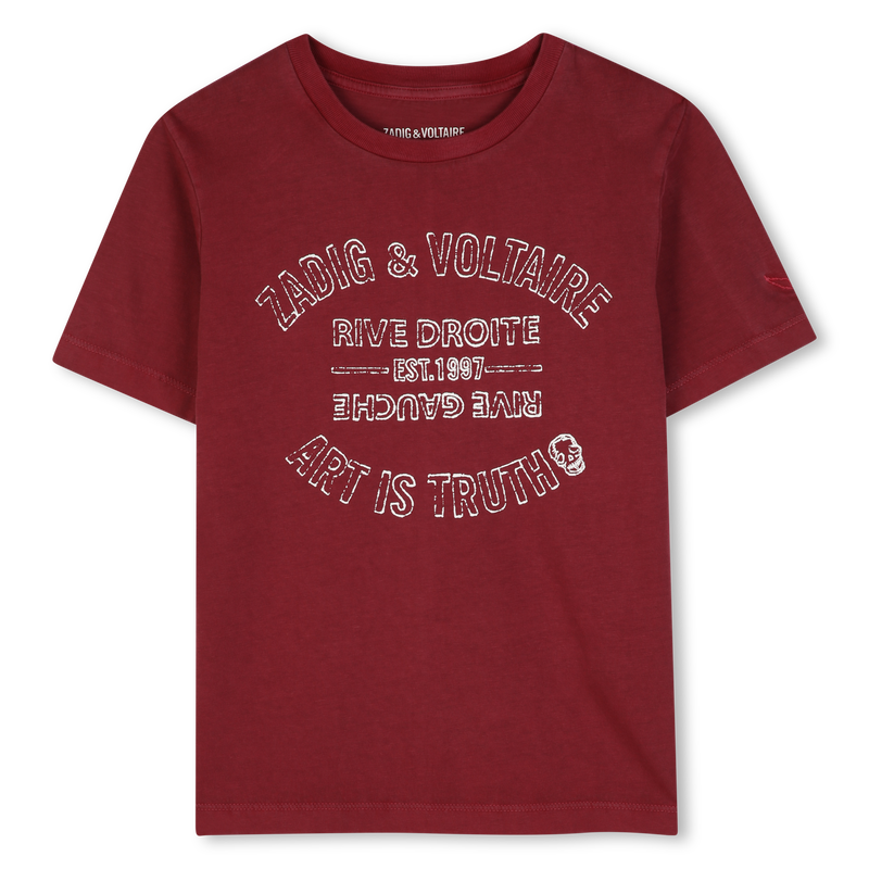 Tee-shirt manches courtes ZADIG & VOLTAIRE 
                        UNISEXE