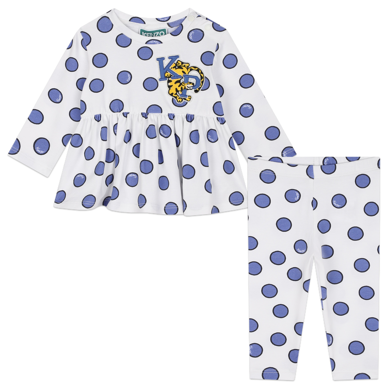 Ensemble T-shirt + legging KENZO KIDS 
                    FILLE