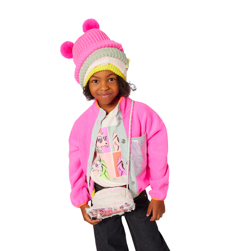 Cardigan en tissu peluche BILLIEBLUSH 
                    FILLE