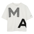 T-shirt en coton bicolore MARC JACOBS 
                    GARCON