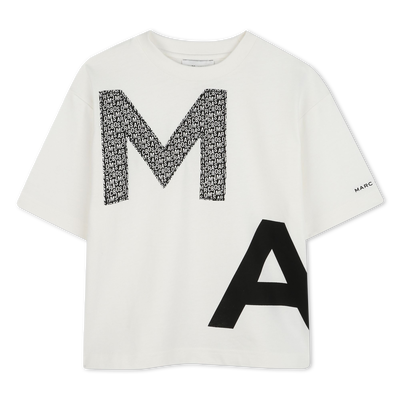 T-shirt en coton bicolore MARC JACOBS GARCON