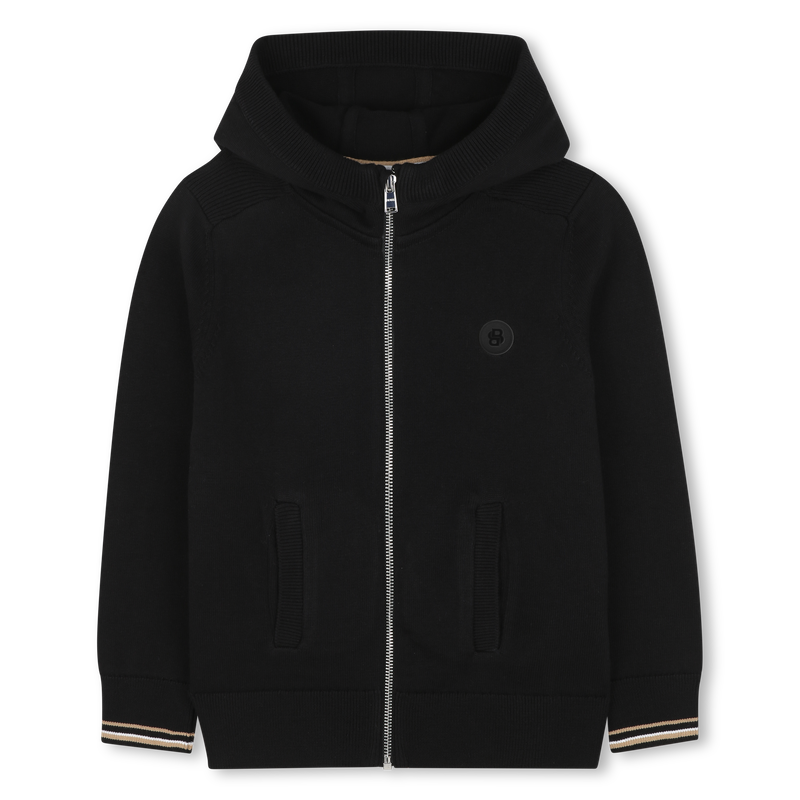 Cardigan &agrave; capuche BOSS 
                        GARCON