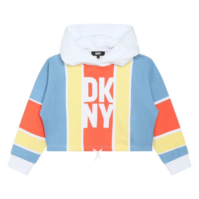 Sweat-shirt en molleton DKNY 
                    FILLE