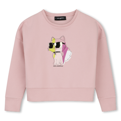 Sweat-shirt-shirt KARL LAGERFELD KIDS FILLE