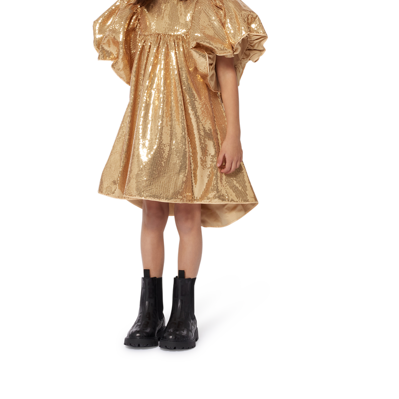 Robe de c&eacute;r&eacute;monie  orn&eacute;e de sequins MARC JACOBS 
                        FILLE