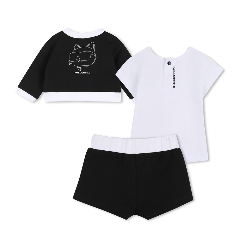 ENSEMBLE 3 PIECES KARL LAGERFELD KIDS 
                        FILLE