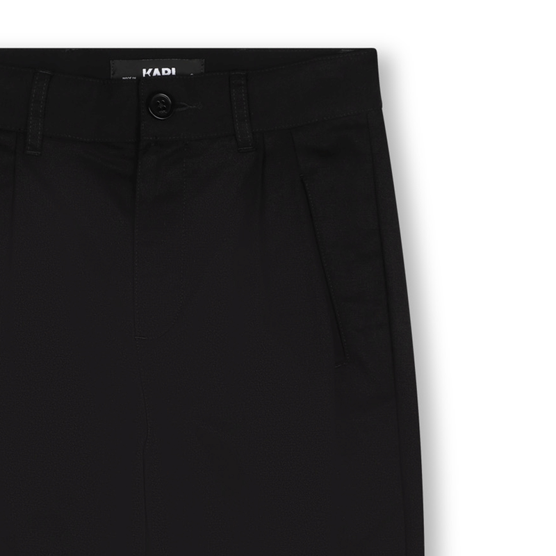 Pantalon Capri En Jean Noir À Strass | Denim | PLT FR Pantalon Capri En Jean Noir À Strass | Denim | PLT FR