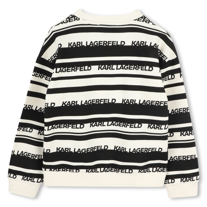 Sweat-shirt rayé KARL LAGERFELD KIDS 
                    GARCON