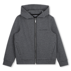 Sweat-shirt &agrave; capuche KARL LAGERFELD KIDS 
                    GARCON
