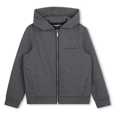 Sweat-shirt &agrave; capuche KARL LAGERFELD KIDS GARCON