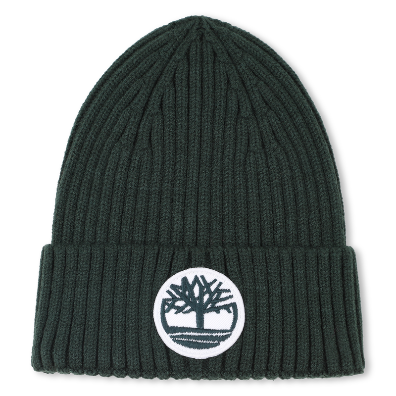 Bonnet badge tricoté siglé TIMBERLAND 
                    GARCON