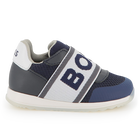 Baskets avec &eacute;lastique sigl&eacute; BOSS 
                    GARCON