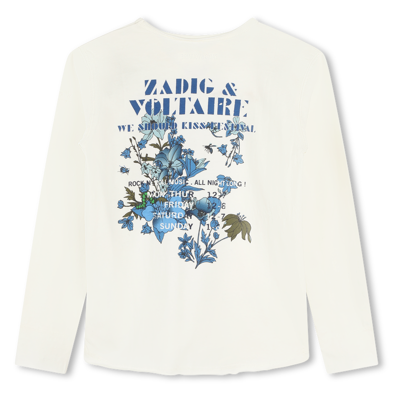 T-shirt &agrave; manches longues ZADIG & VOLTAIRE 
                        FILLE