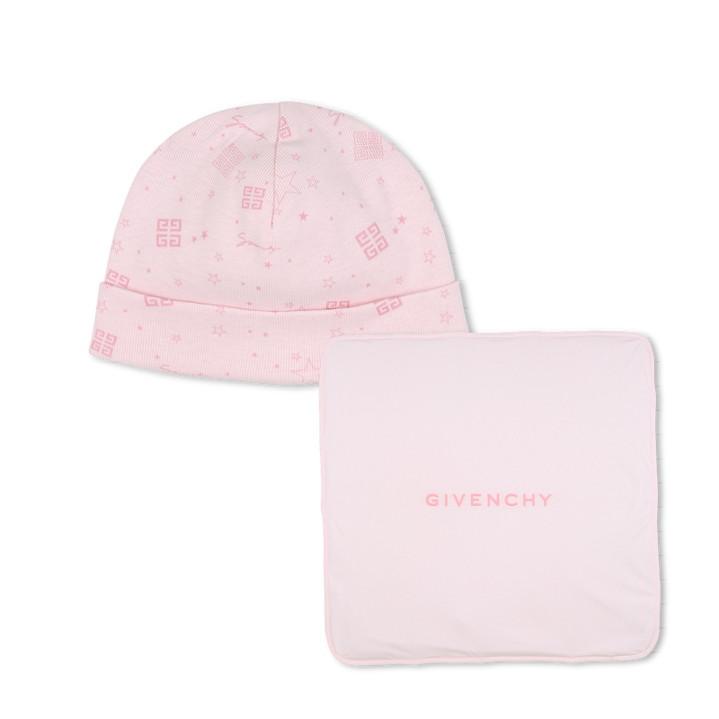 Ensemble couverture et bonnet GIVENCHY 
                    UNISEXE