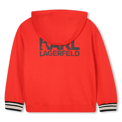Sweat-shirt à capuche KARL LAGERFELD KIDS GARCON