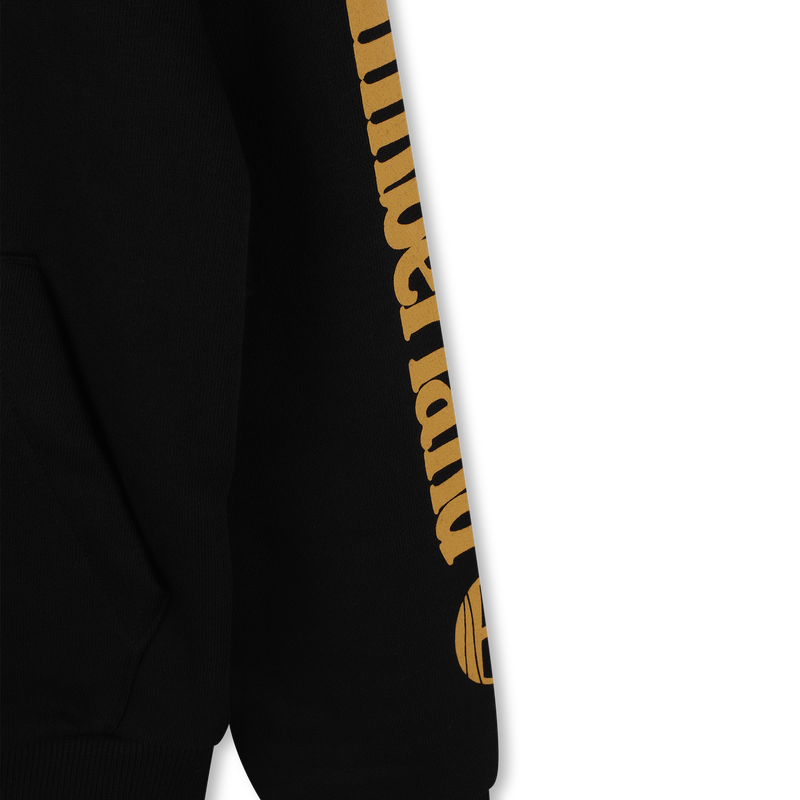 Cardigan &agrave; capuche en molleton TIMBERLAND 
                        GARCON