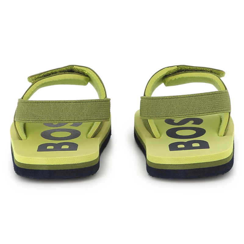 Claquettes avec fermeture par bandes auto aggripan BOSS 
                    GARCON