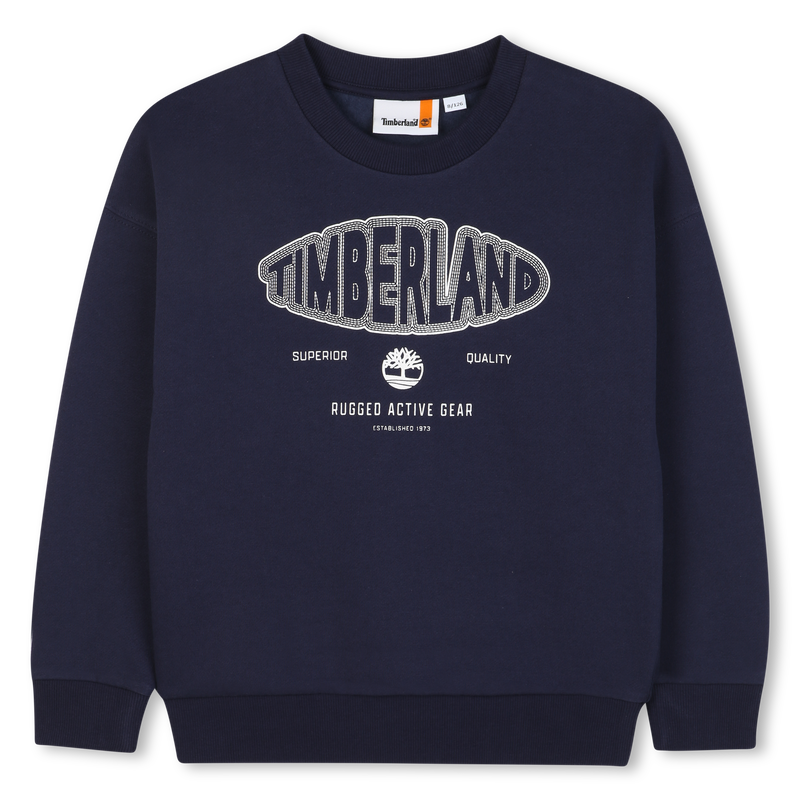 Sweat-shirt en molleton gratt&eacute; TIMBERLAND 
                        GARCON