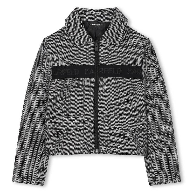 Veste avec strass KARL LAGERFELD KIDS 
                    FILLE