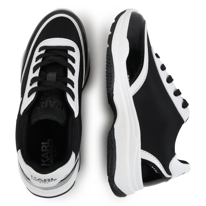 Baskets à lacets KARL LAGERFELD KIDS 
                    FILLE