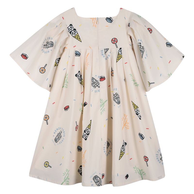 ROBE EN POPELINE KENZO KIDS 
                        FILLE